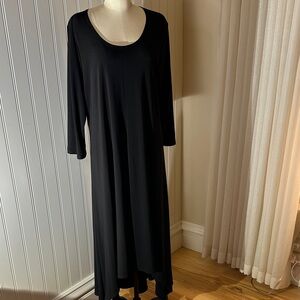 Chic Black Long Sleeve Dress